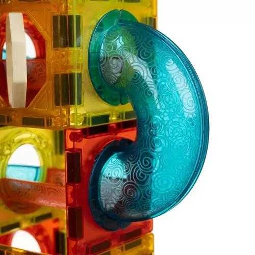 Magnetiniai blokeliai - takelis 75 vnt. Kruzzel 22684