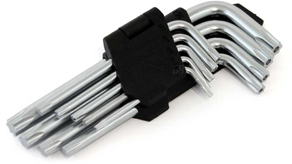 Trumpieji TORX raktai, 9 vnt., CR-V AMIO-01040