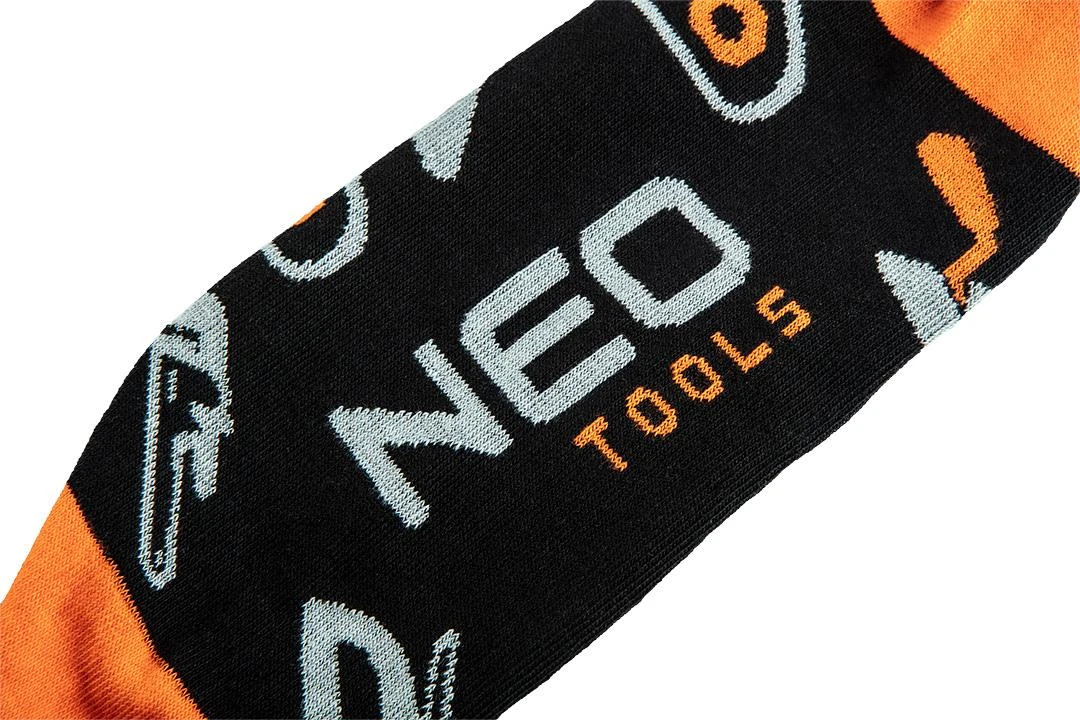 Skarpety Spalvotos NEO TOOLS kojinės, dydis 39-42