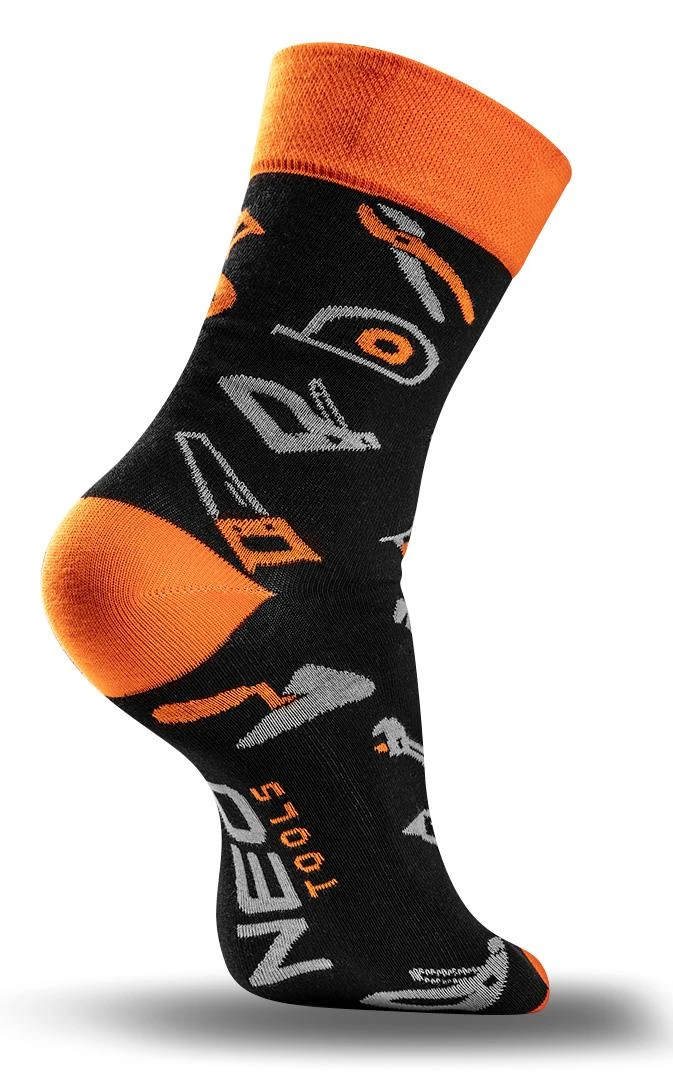 Skarpety Spalvotos NEO TOOLS kojinės, dydis 39-42