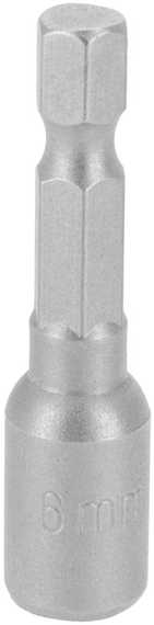 Końcówka Antgalis su magnetiniu dangteliu, 1/4", 6 kampų, 6 mm, 1 vnt. prolino