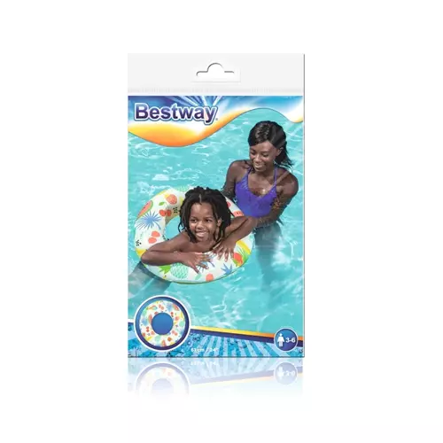 BESTWAY plaukimo ratas, 61cm diam, asort., 36014