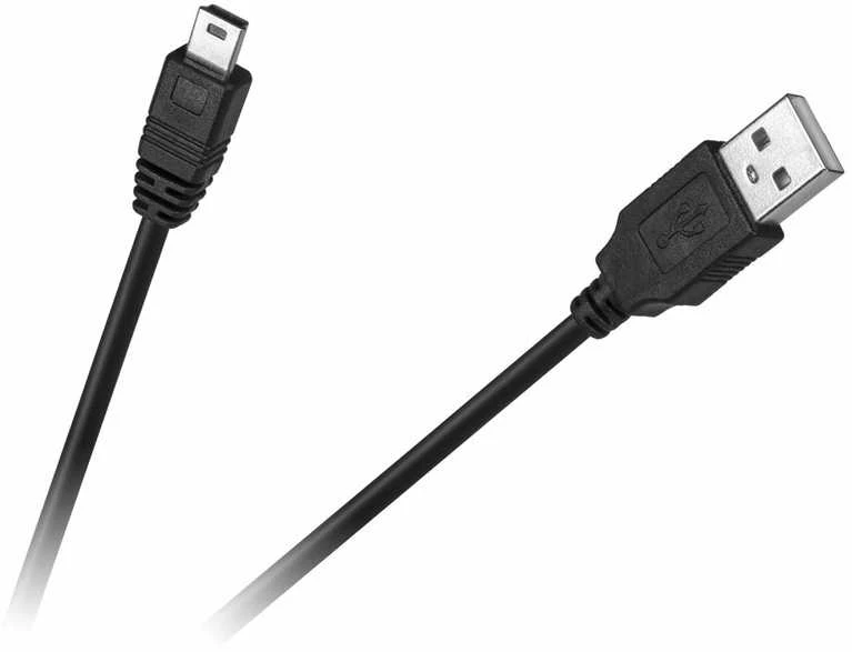 Cabletech USB - micro USB kabelis 0.2m Juodas