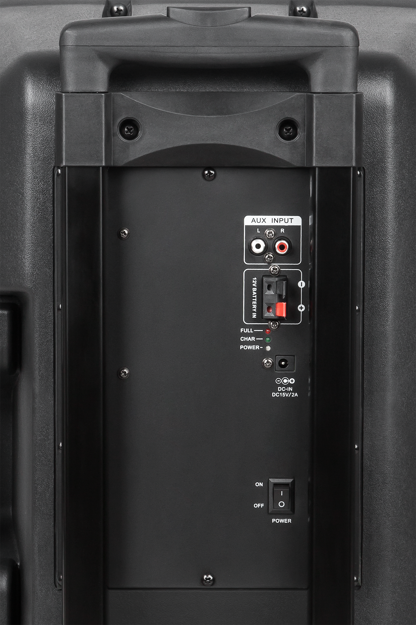 Kruger & Matz Aktyvus garsiakalbis (su 2 belaidžiais mikrofonais UHF, SD, Bluetooth, FM, USB) 40 W
