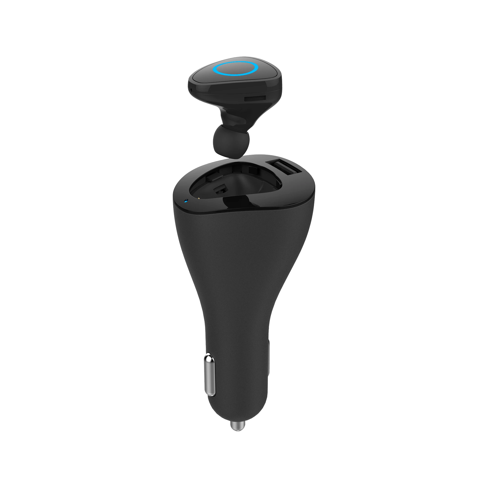 Bluetooth ausinės su Kruger & Matz Traveler K1 automobiliniu įkrovikliu