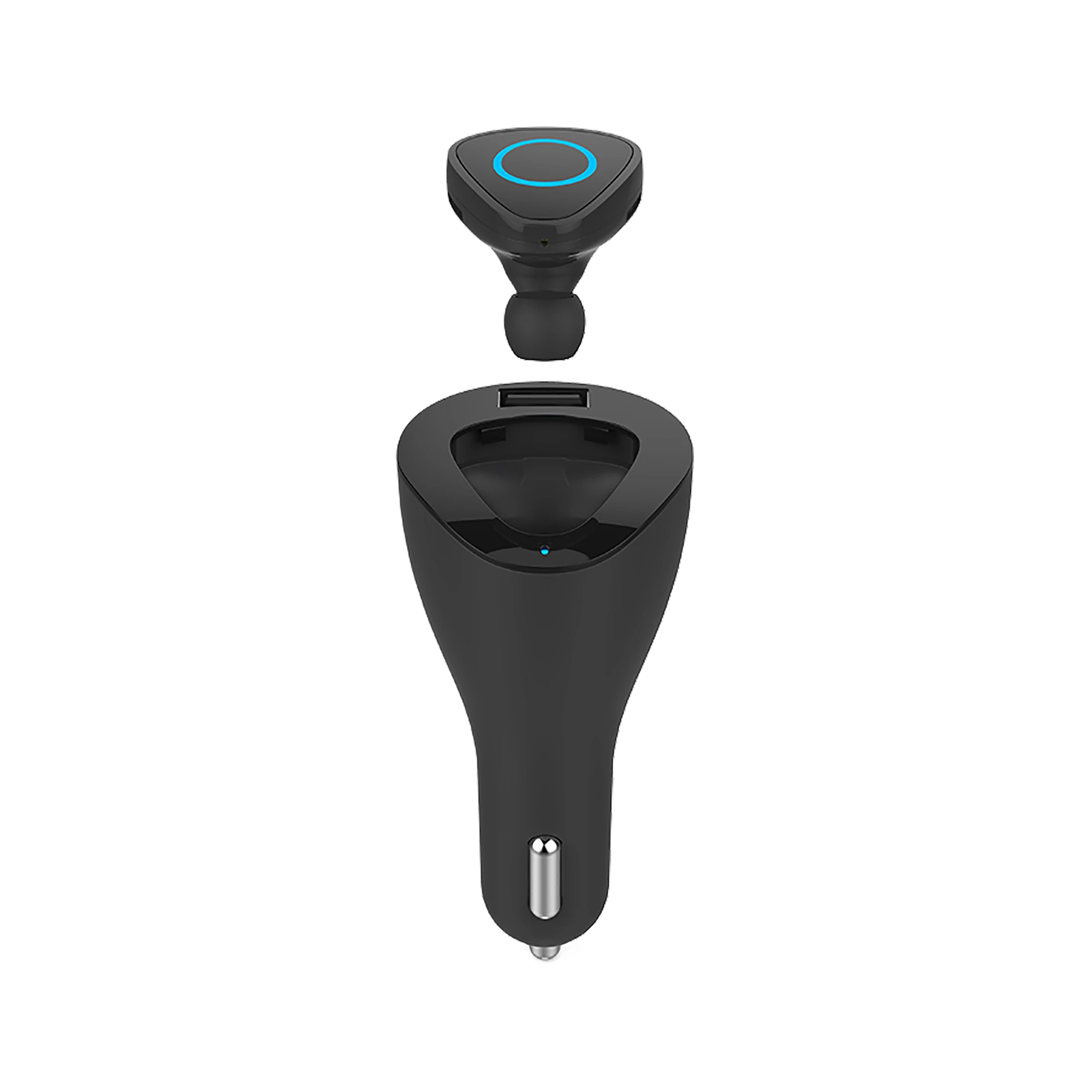 Bluetooth ausinės su Kruger & Matz Traveler K1 automobiliniu įkrovikliu