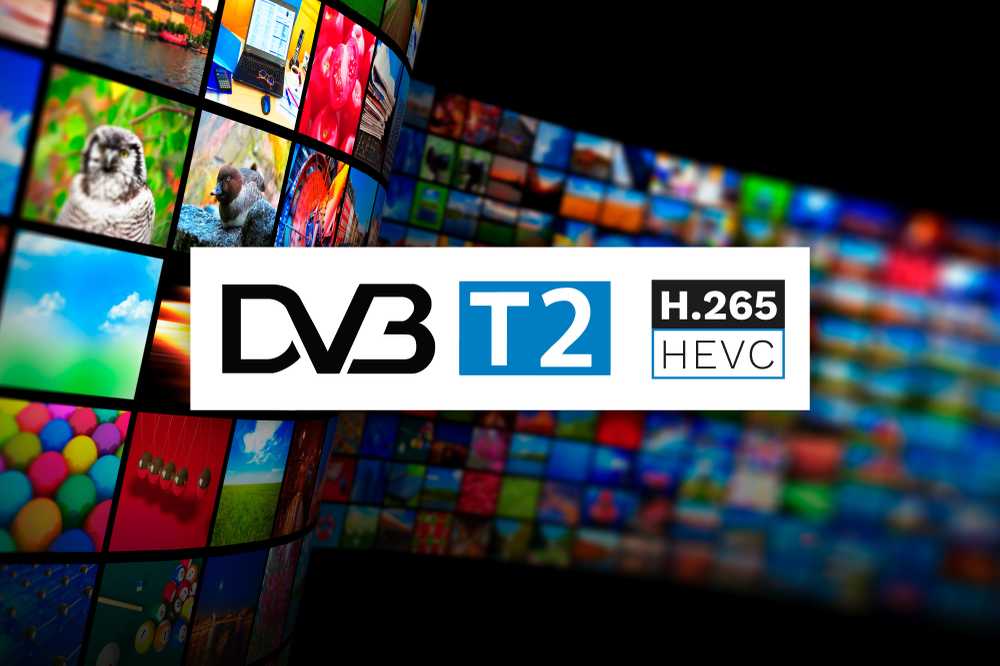 Kruger & Matz DVB-T2 HEVC H.265 mini imtuvas per HDMI