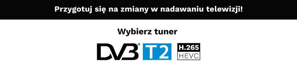 Kruger & Matz DVB-T2 HEVC H.265 mini imtuvas per HDMI