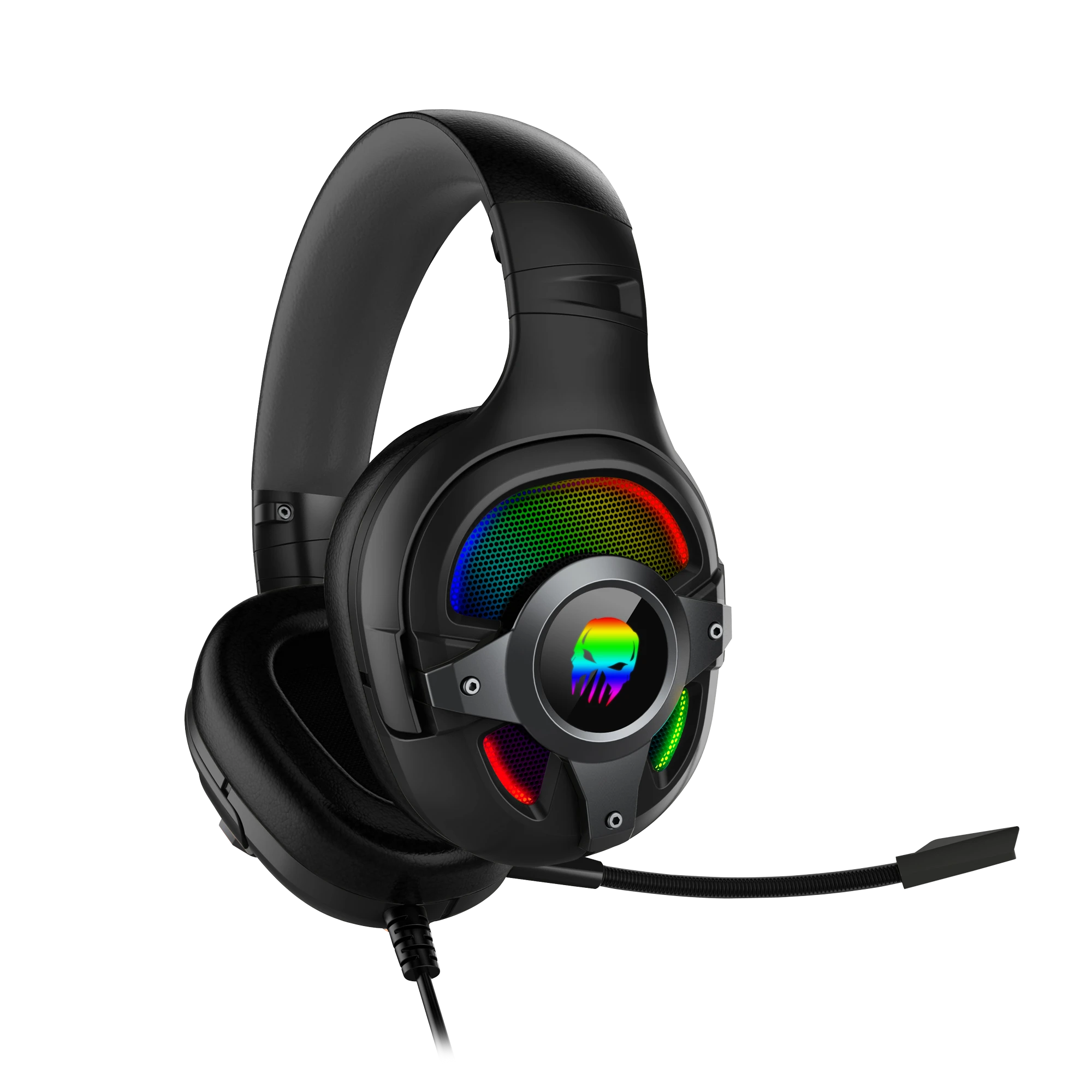 Warrior GH-100 PRO ausinės su RGB apšvietimu