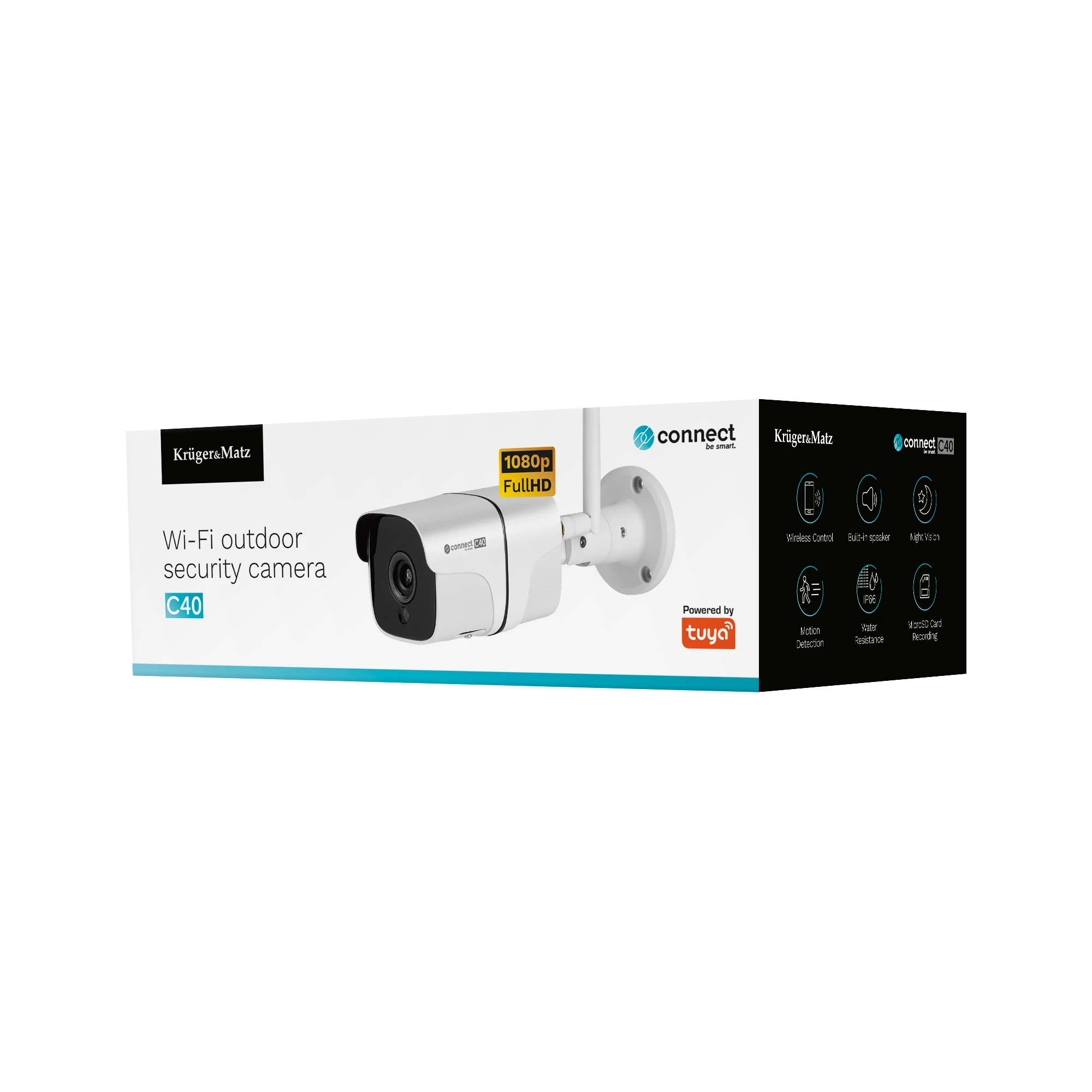 Kruger & Matz Connect C40 Tuya Wi-Fi apsaugos kamera