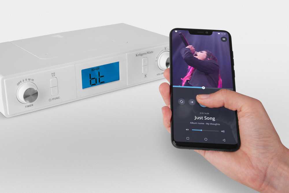 Virtuvės radijas su Bluetooth Kruger & Matz KM0817