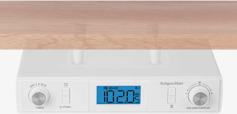 Virtuvės radijas su Bluetooth Kruger & Matz KM0817
