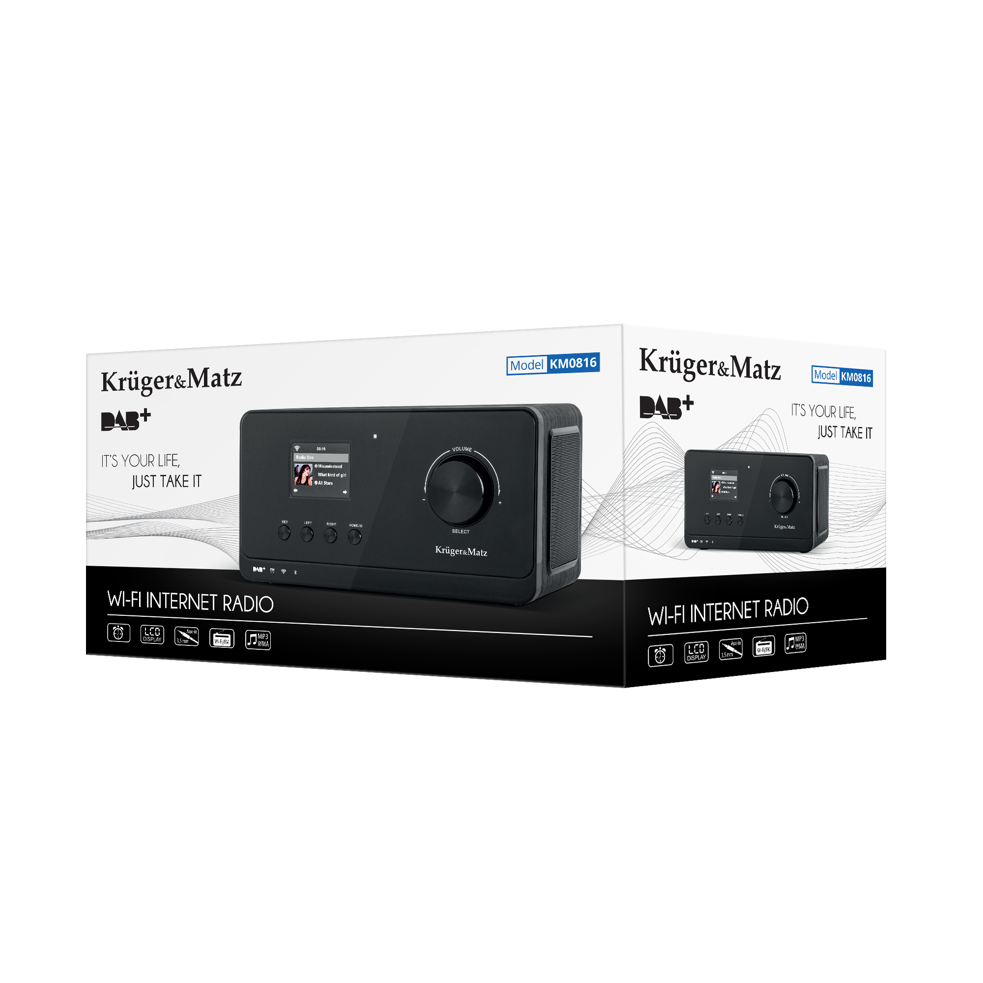 Radijo imtuvas Kruger & Matz KM0816