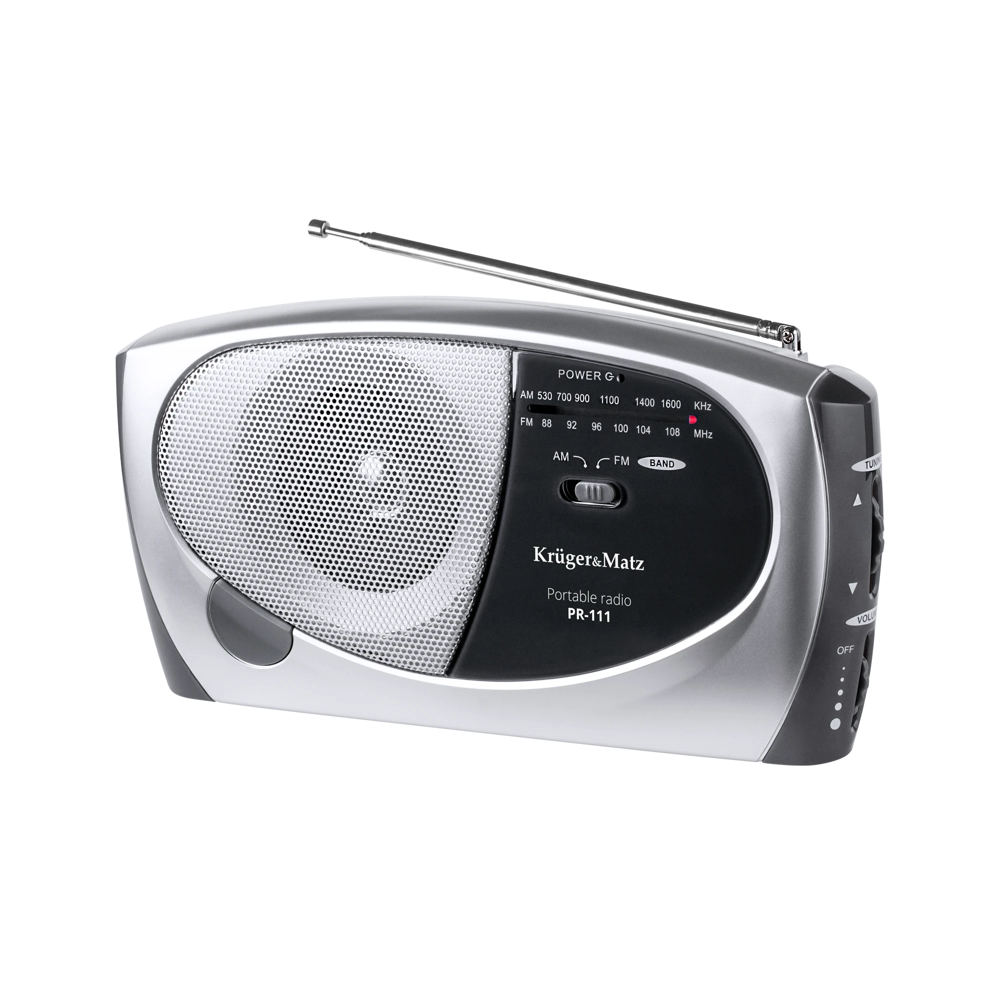AM / FM nešiojamas radijas Kruger & Matz modelis PR-111