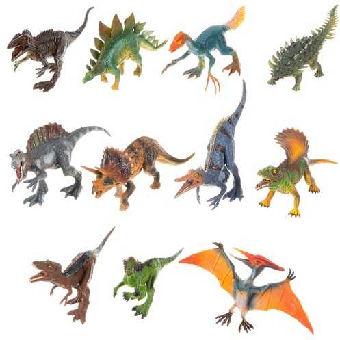 Dinozaurų figūrėlės su kilimėliu Kruzzel