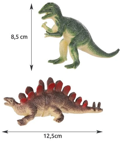 Kruzzel Dinozaury - komplektas figurek 23434