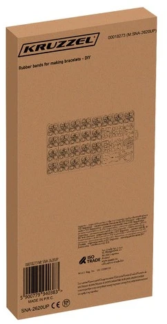 Kruzzel DIY Bracelet Making Rubber Bands 18273