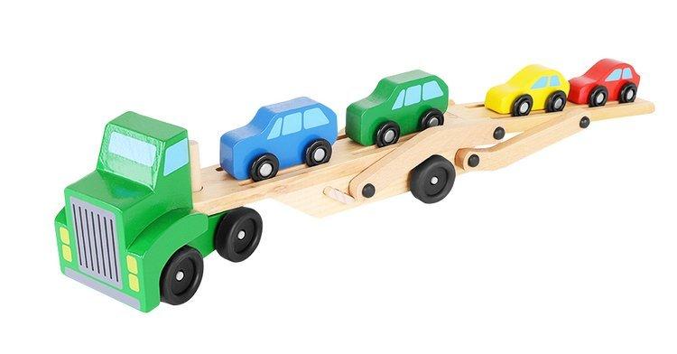 Kruzzel Medinis autovežis su mašinėlėmis