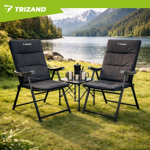 Kempingo kėdės 59x70x91cm - 2 vnt. Trizand