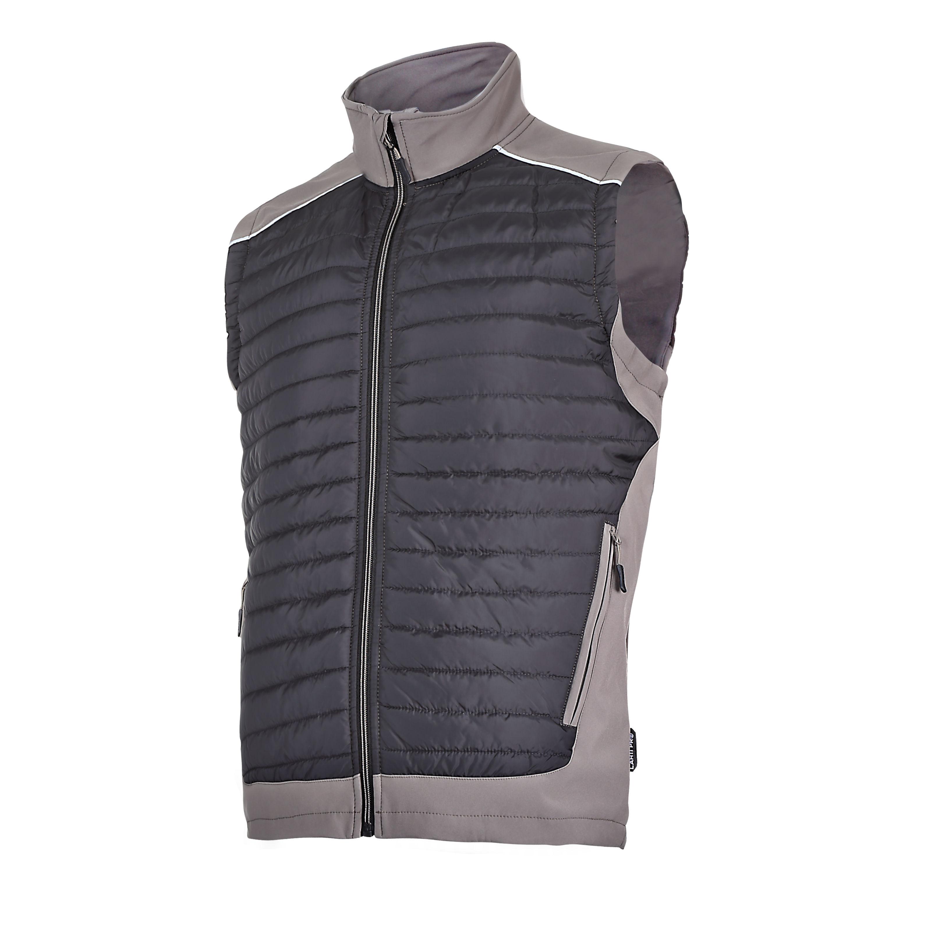Lahti Pro Bezrękawnik Šiltinta liemenė, juoda-chaki spalvos, „2xl“, ce, lahti
