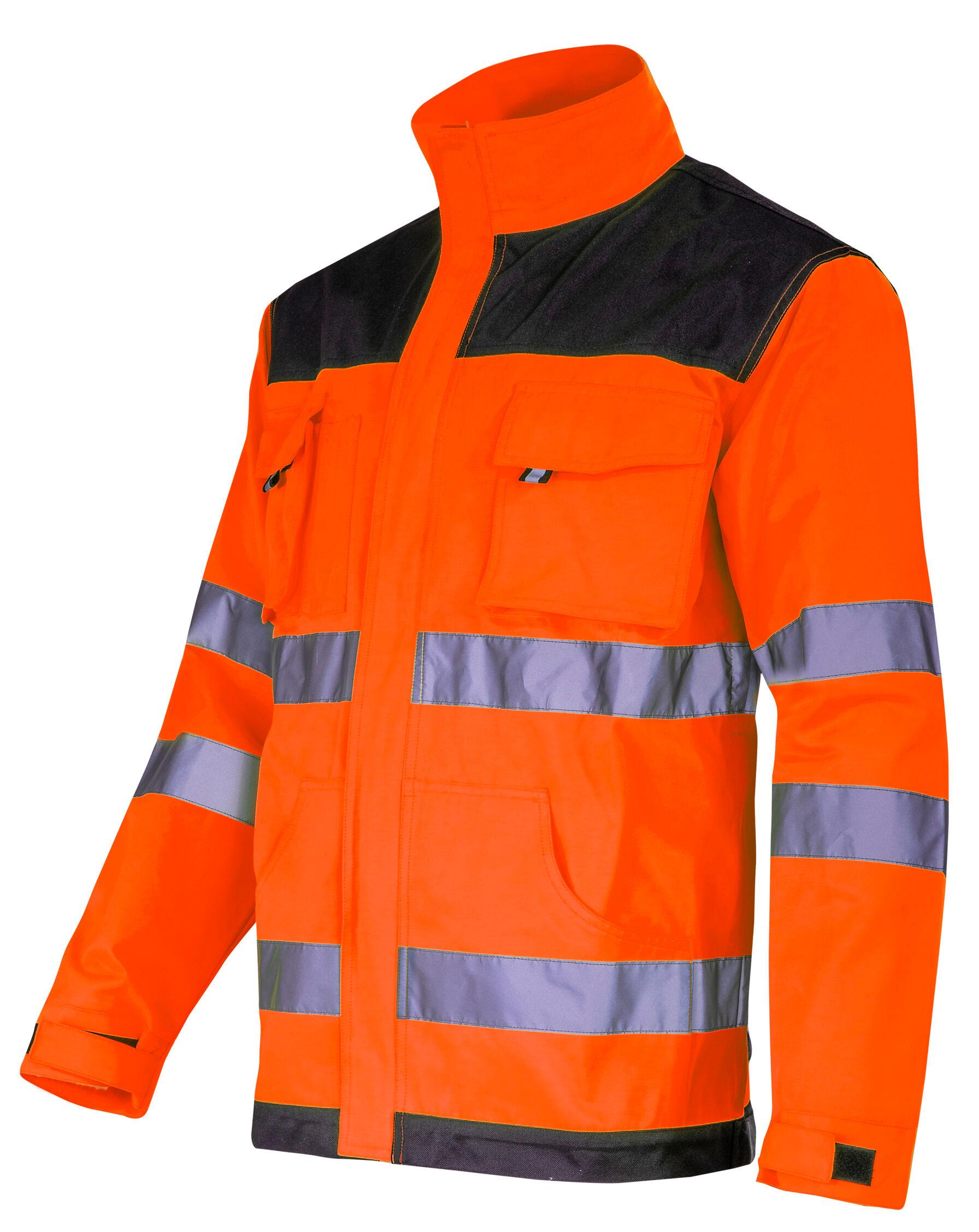 Lahti Pro Bluza, Įspėjamasis džemperis, juodas ir oranžinis, „s“, ce, Lahti