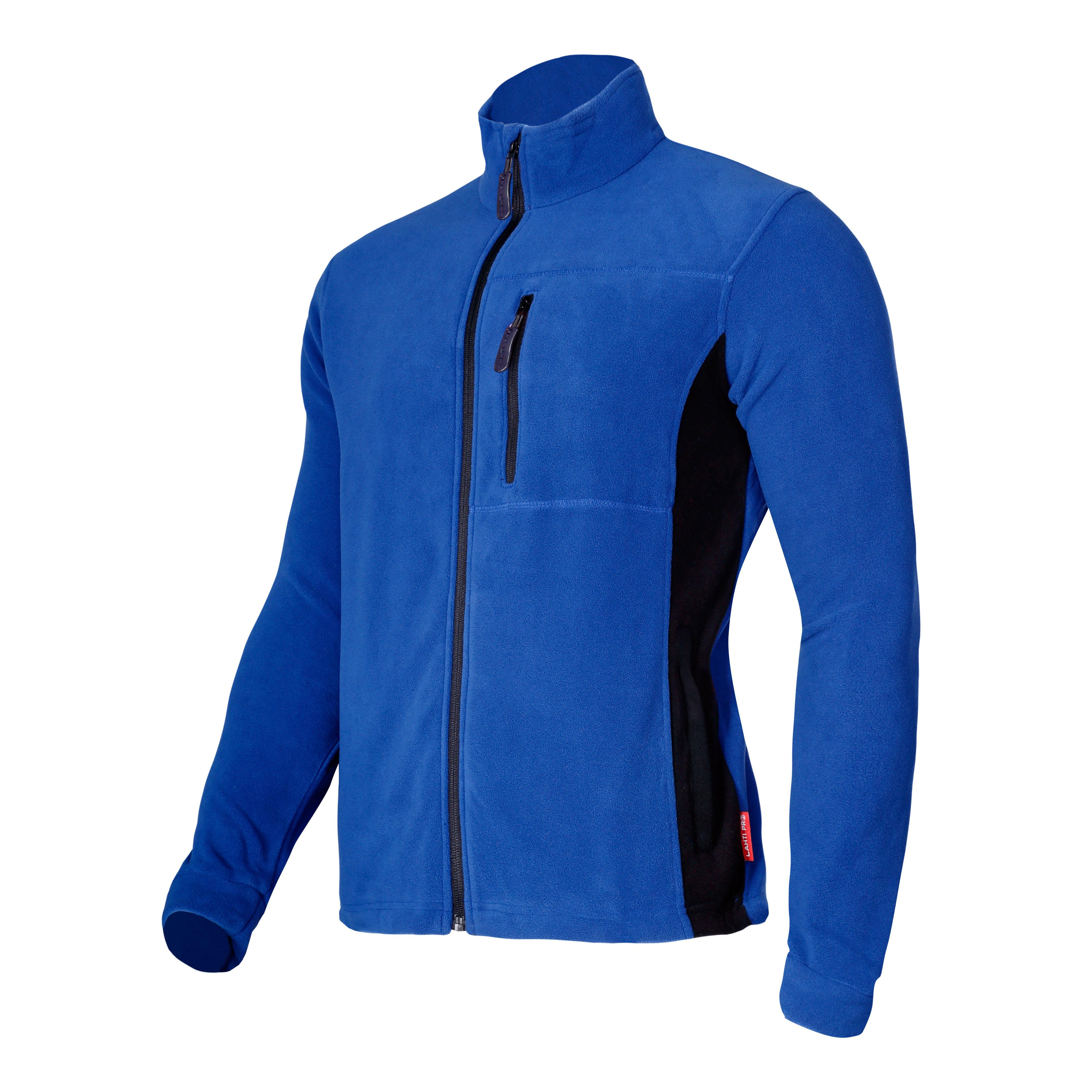 Bluza, Flisinis džemperis. Tamsiai mėlyna ir juoda, "2xl", ce, psb