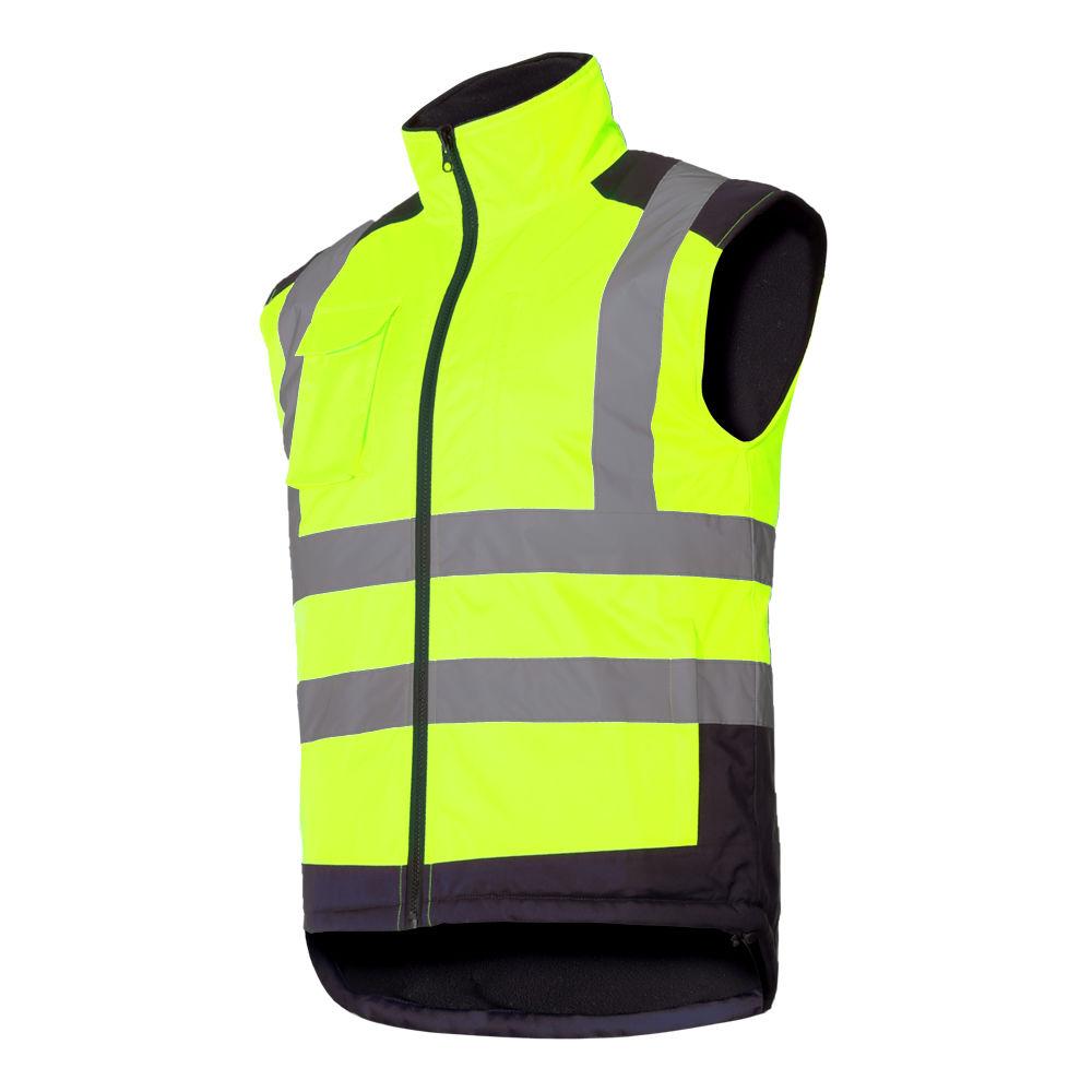 Lahti Pro Kamizelka Dvipusė įspėjamoji liemenė, geltona, „3xl“, ce, Lahti