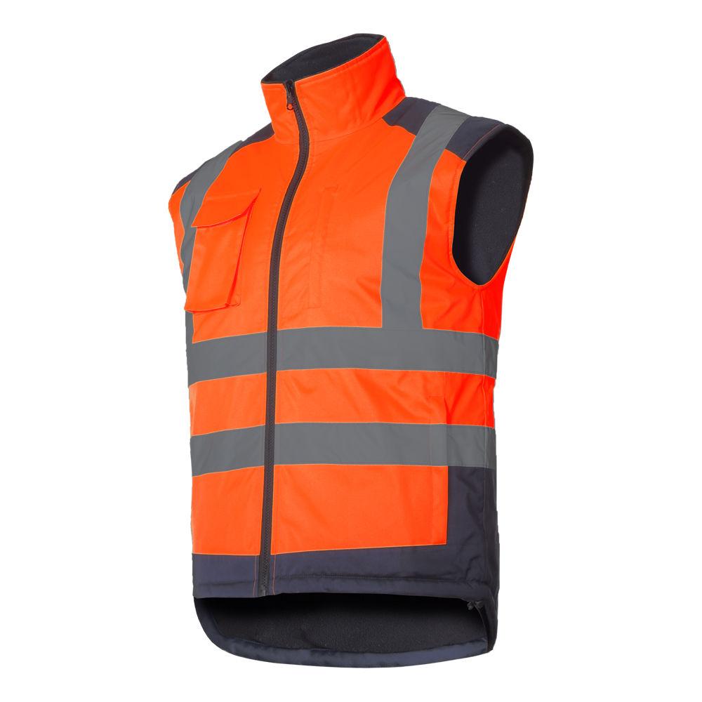 Lahti Pro Kamizelka Dvipusė įspėjamoji liemenė, oranžinė, „3xl“, ce, Lahti