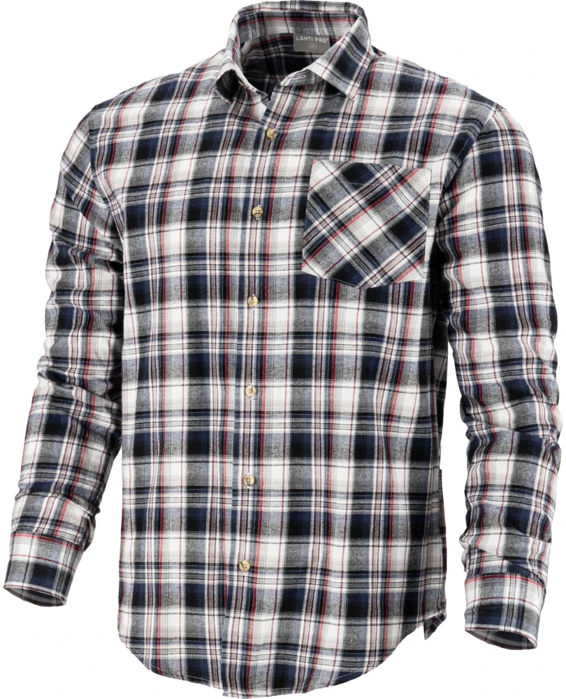 Lahti Pro Koszula Pilki ir juodi flaneliniai marškiniai, 170 g/m2, „xl“, ce, lahti