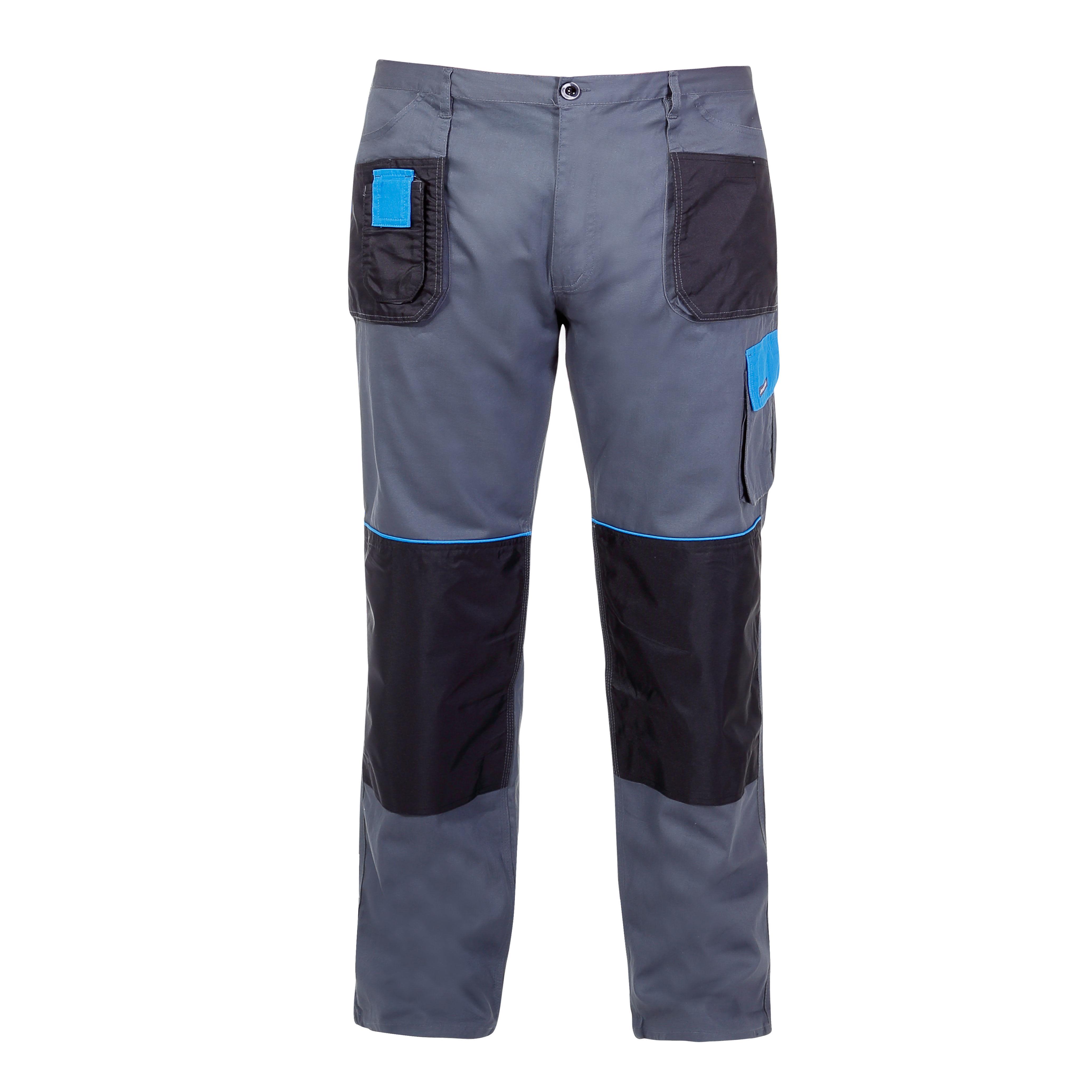 Lahti Pro Kelnės Pilkos kelnės iš 100 % medvilnės, 190 g/m2, „s (48)“, ce, lahti