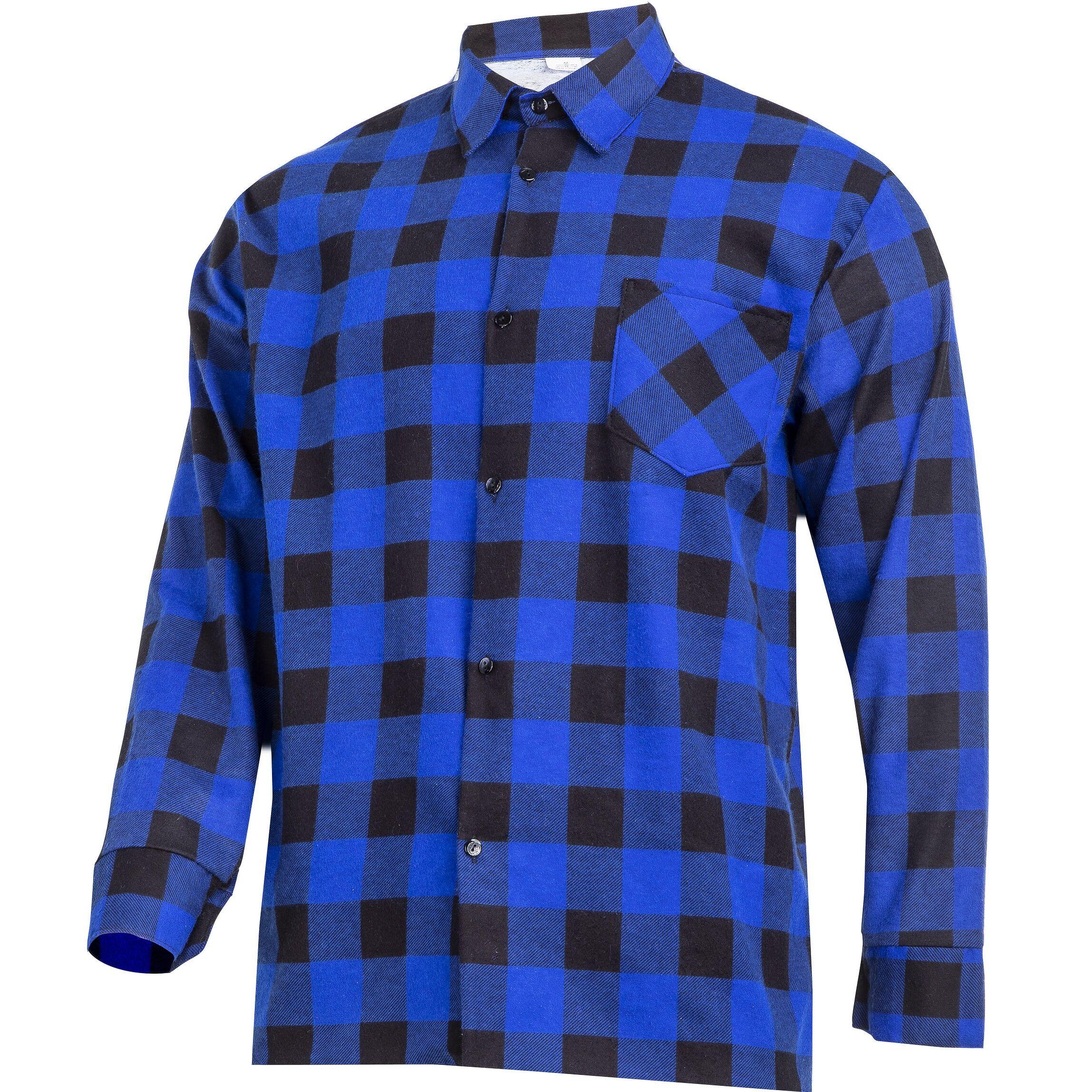 Lahti Pro Koszula Mėlyni languoti flaneliniai marškiniai, 170 g/m2, "L", ce, lahti