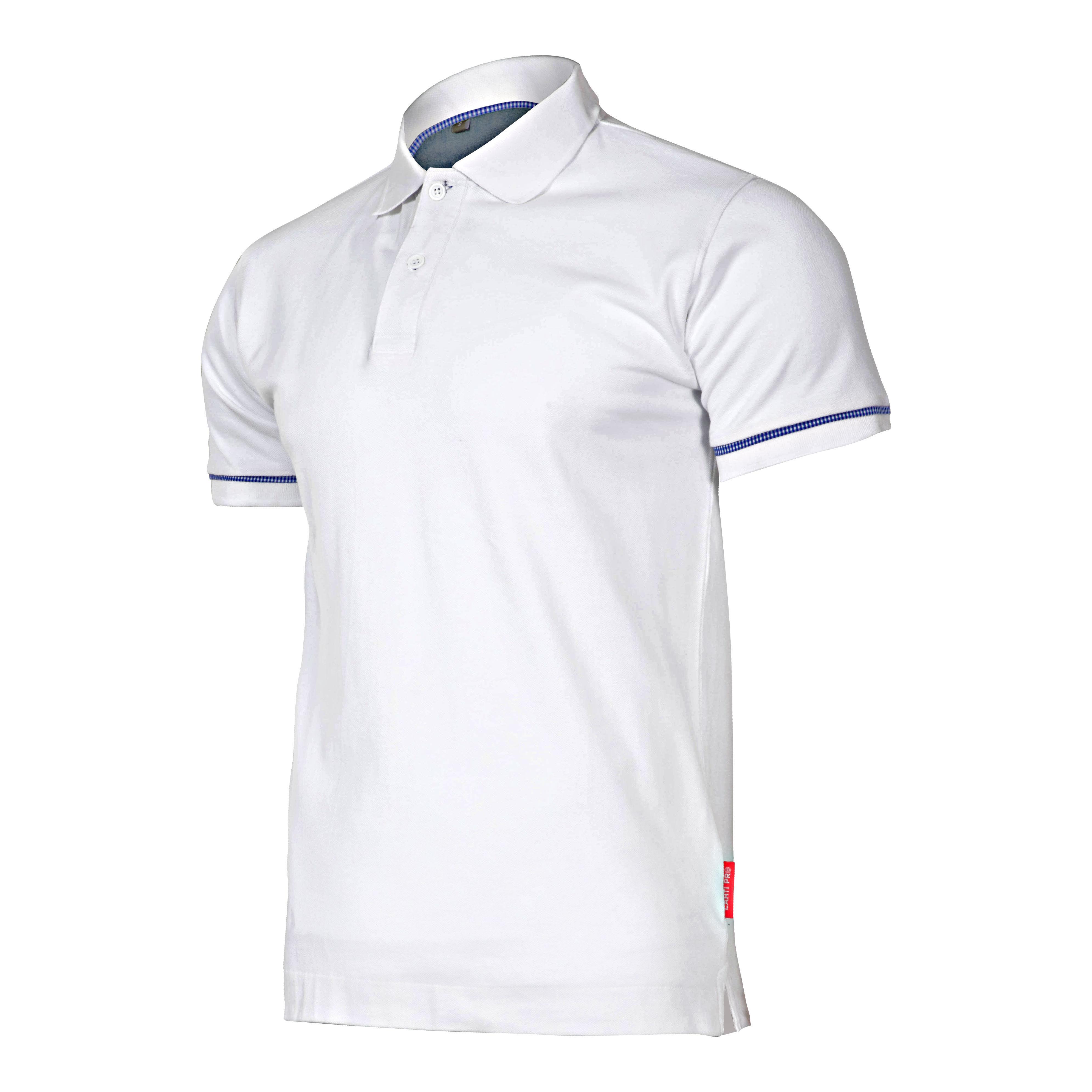Lahti Pro Marškinėliai Polo marškinėliai, 220 g/m2, balti, "m", ce, Lahti