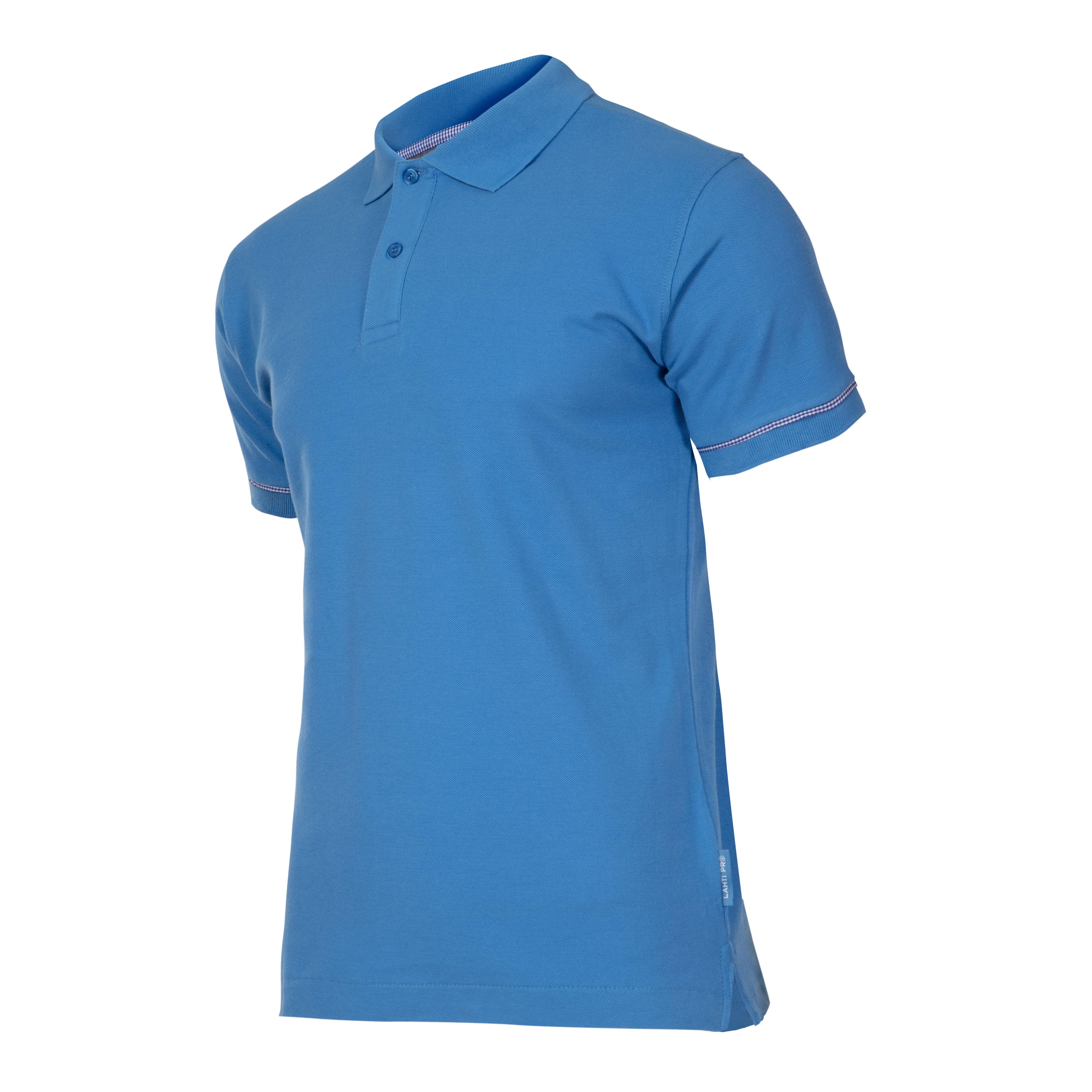 Lahti Pro Marškinėliai Polo marškinėliai, 220 g/m2, mėlyni, "s", ce, Lahti