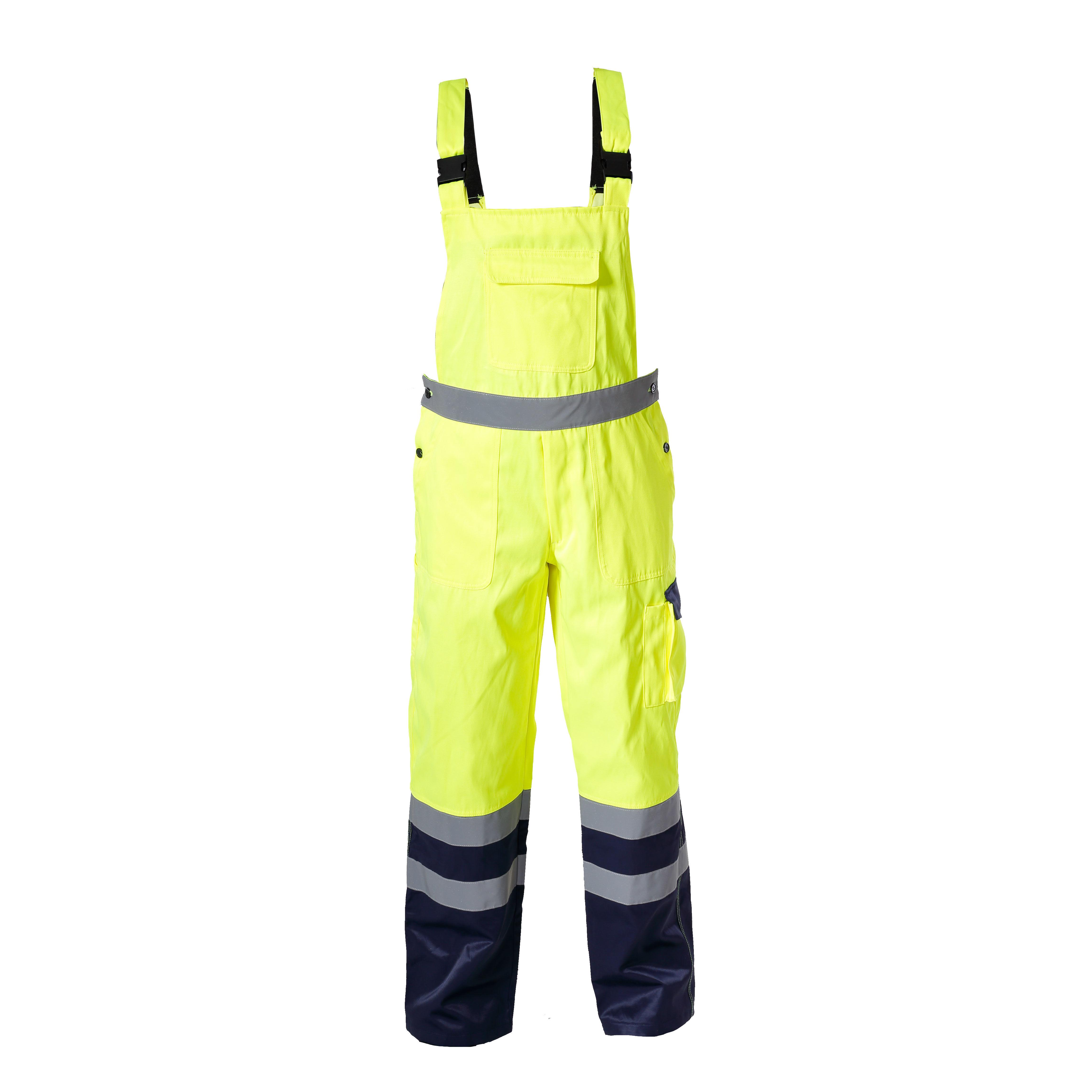 Lahti Pro Ogrodniczki Įspėjimas dungarees geltonas, "m", ce, lahti