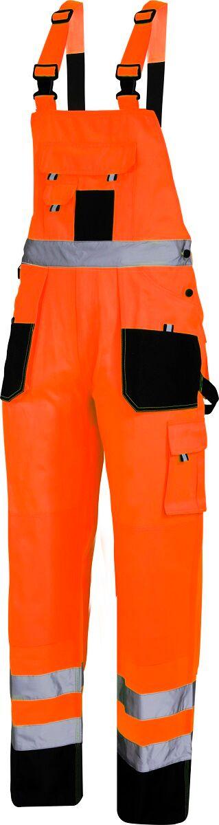 Lahti Pro Ogrodniczki Įspėjamasis kombinezonas, juodos ir oranžinės spalvos, "2xl", ce, lahti