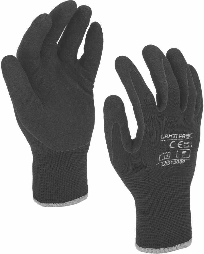Lahti Pro Rękawice Izoliuotos pirštinės juodos l251309p, kartonas, "9", ce, Lahti