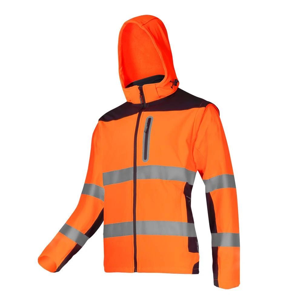 Lahti Pro signalinė softshell striukė su gobtuvu