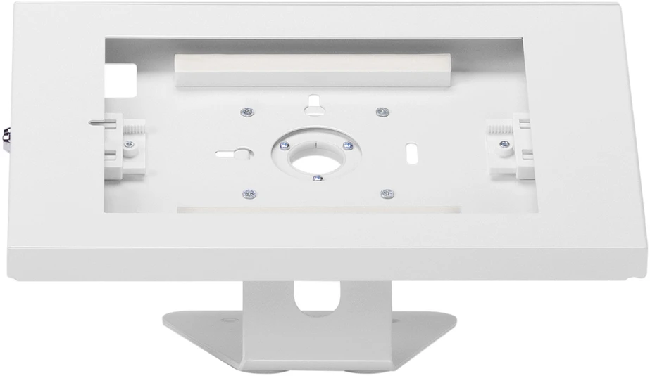 Planšetinio Kompiuterio Laikiklis - Maclean MC-475W Sieninis/Stalo Laikiklis su Užrakto Mechanizmu 9.7"-11" Planšetėms, Baltas