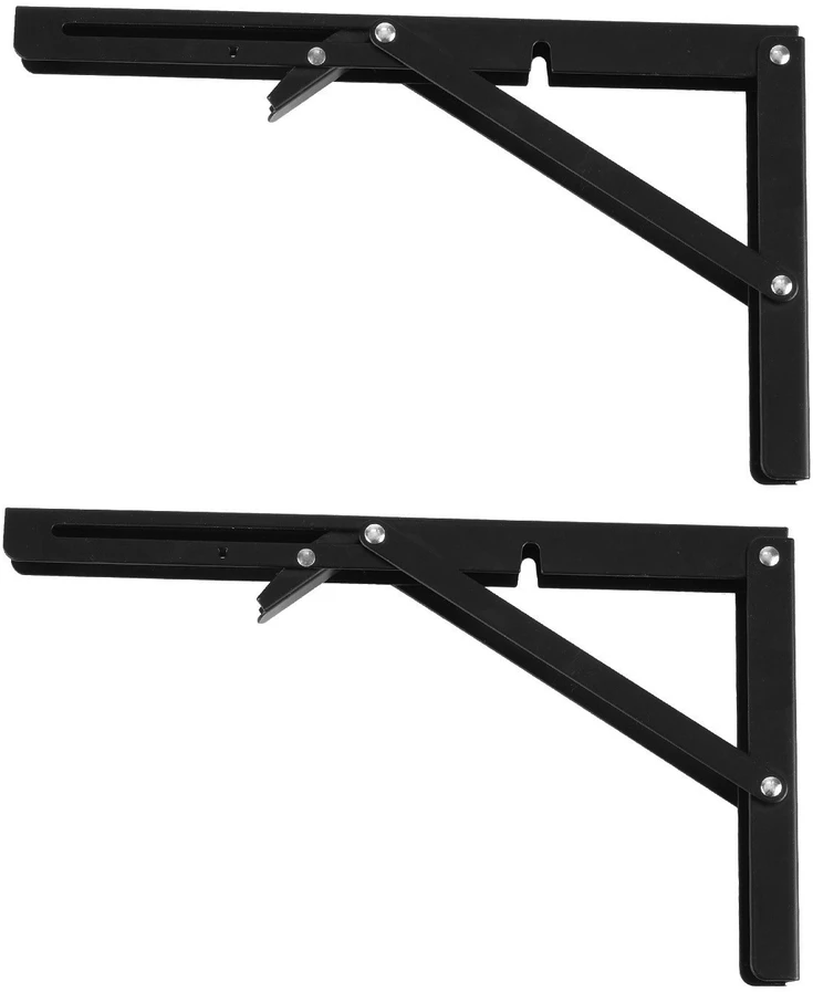 Laikiklis składany półki ściennej Maclean, min 300mm, max 600mm, max 50kg, 2 vnt.,MC-195