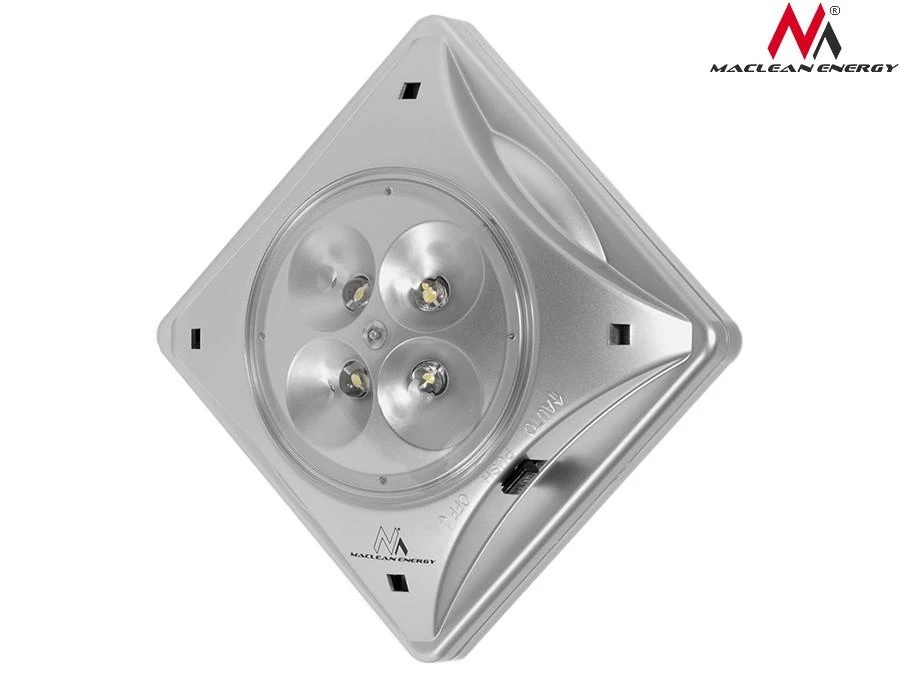 Lubinis šviestuvas Lampa „Maclean“ 4 LED saulės energija varomas skėčio žibintas, MCE124