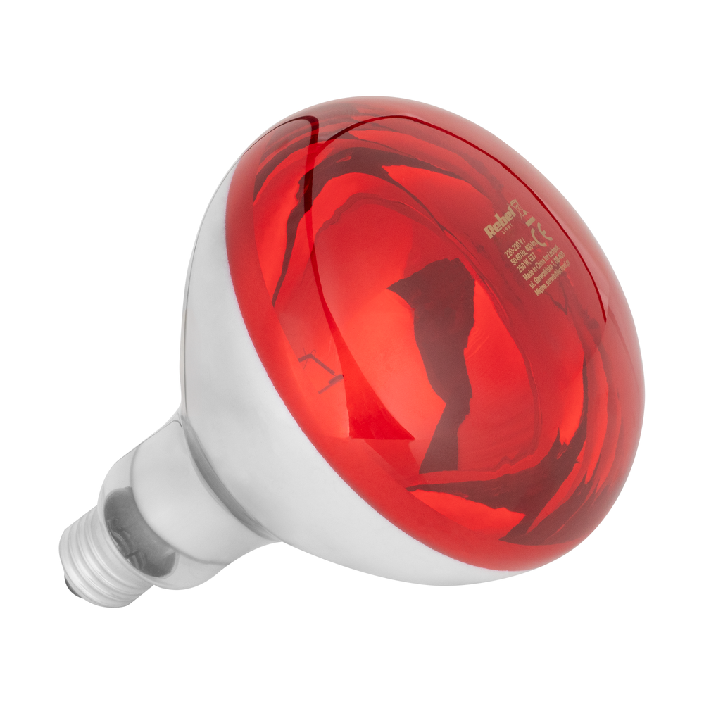 Lampa Rebel R125 infraraudonųjų spindulių lempa, 100 W, 220–240 V