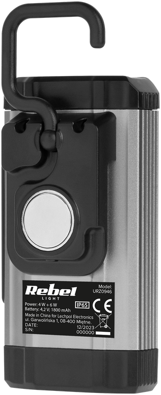 Rebel LED dirbtuvių lempa - 15W