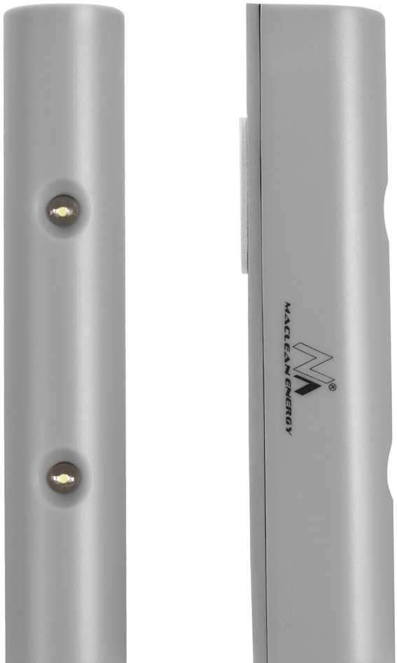 „Maclean“ 6 LED virtuvės šviestuvas po spintele, pailgas, su judesio jutikliu, 5xAAA, MCE123 + 5x „Varta R-03 LR03 AAA“ šarminės baterijos