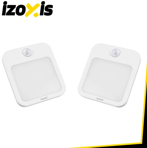 Lampka nocna LED su judesio jutikliu - 2vnt.. Izoxis