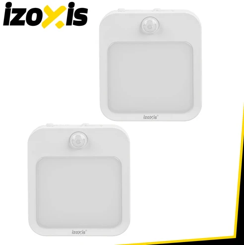 Lampka nocna LED su judesio jutikliu - 2vnt.. Izoxis