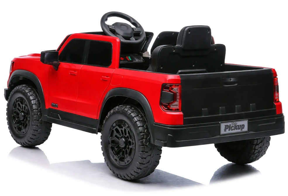 Lean Cars 4x4 akumuliatorinis automobilis raudonas P4 12V7Ah