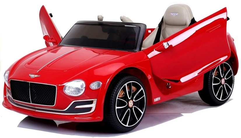 Lean Cars „Bentley“ raudonai dažytas akumuliatorinis automobilis