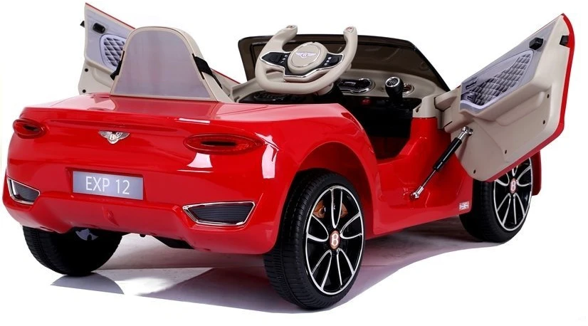 Lean Cars „Bentley“ raudonai dažytas akumuliatorinis automobilis