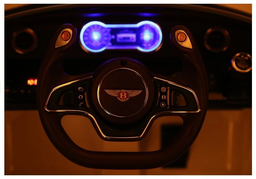 Lean Cars „Bentley“ raudonai dažytas akumuliatorinis automobilis