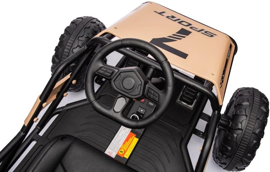 Lean Cars Akumuliatorinis Buggy A8812 Khaki 24V